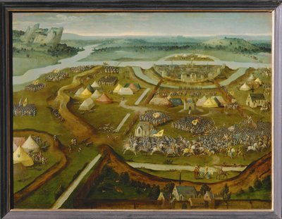 Bitva u Pavie ... od Joachim Patinir