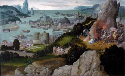 Umučení svaté Kateřiny Alexandrijské (malba od Joachim Patinir