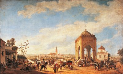 La Cruz del Campo, Sevilla od Joachin Dominguez Becquer
