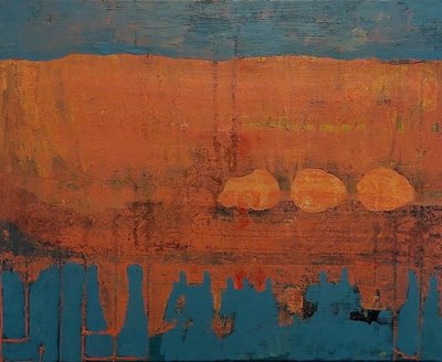 Abstrakt k albu Desert Rocks od Joackim Schou Dahle