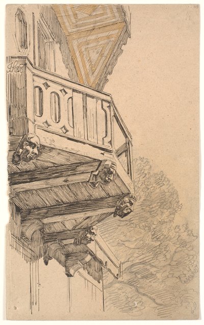 Křídlo H.C. Aggersborgova vila v Classens Have od Joakim Frederik Skovgaard