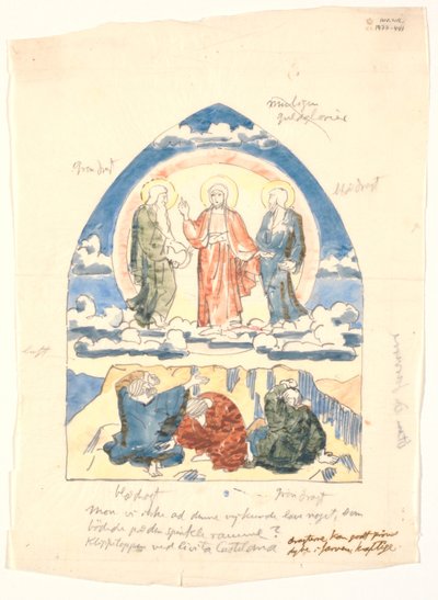 Vysvětlení na hoře od Joakim Frederik Skovgaard