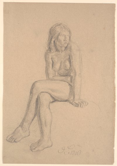 Sedící Eva od Joakim Frederik Skovgaard