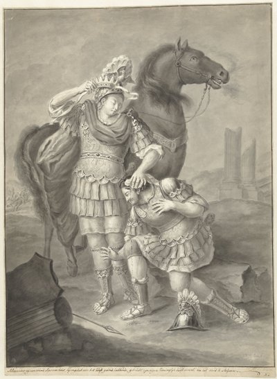 Alexandr a Lysimachos od Joannis Jacobus Bijlaert