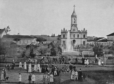 Kostel Piracicaba, 1895 od Joao Pompe