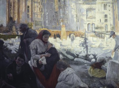 Katedrála chudých od Joaquim Mir i Trinxet