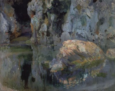 Skála jezera od Joaquim Mir i Trinxet
