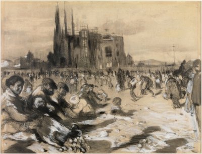 Náčrtky Barcelony (Extramuros) od Joaquim Mir i Trinxet