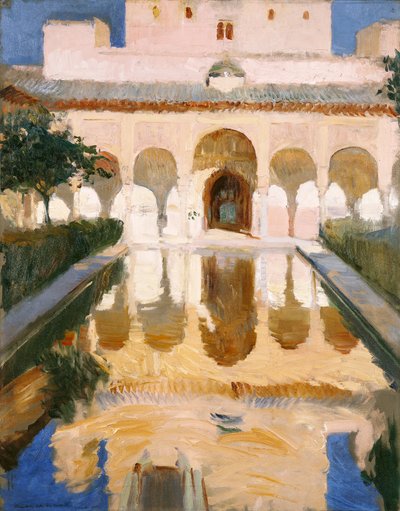 Síň velvyslanců, Alhambra, Granada od Joaquín Sorolla