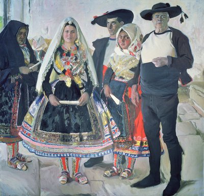 Typičtí Lagarterani od Joaquin Sorolla y Bastida