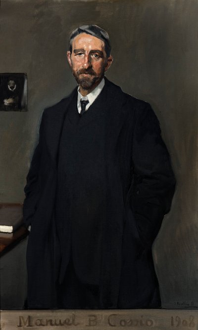 Španělsky: Manuel Bartolomé Cossío Manuel Bartolomé Cossío od Joaquín Sorolla