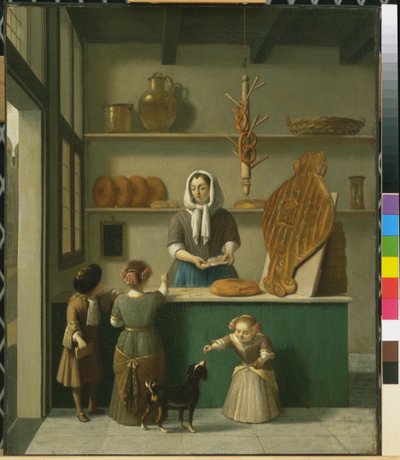 The Bakery Shop, c.1680 od Job Berckheyde