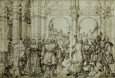 Historie Lukrécie od Joerg the Elder Breu