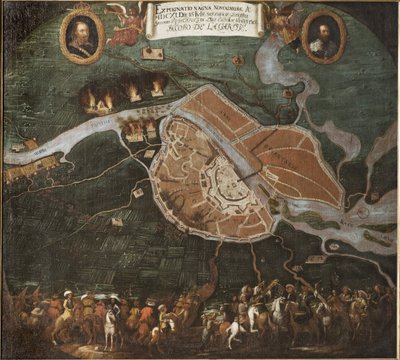 Bitva u Novgorodu (Rusko), švédská polská válka (1600-1611) - bitva u Novgorodu od Johan Hammer