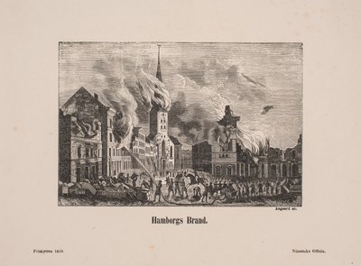 Dánsky: "Hamborgs brand" od Johan Aagaard