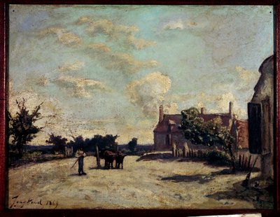 Auberge von Johan Barthold Jongkind