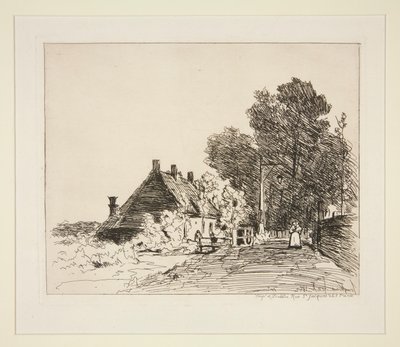 La Nourrice (Chůva) od Johan-Barthold Jongkind