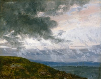 Bouřkové mraky od Johan Christian Dahl