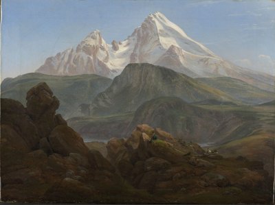 Watzmann od Johan Christian Dahl