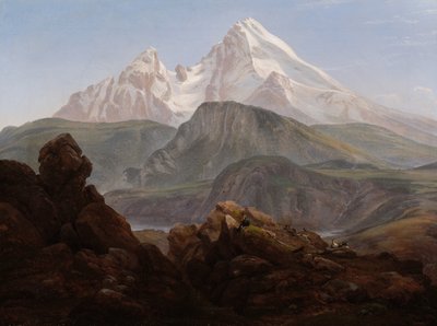 Watzmann od Johan Christian Dahl