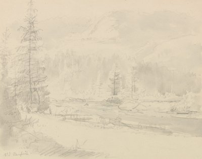 U Bruflatu od Johan Christian Dahl