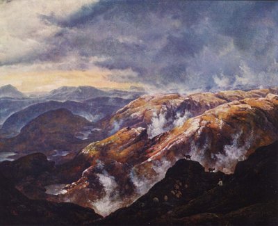 Pohled z Lyshornetu od Johan Christian Dahl