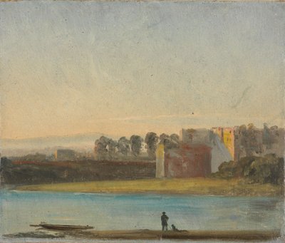 Výhled na Labe od Johan Christian Dahl