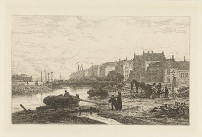 Pohled na Stadhouderskade od Johan Conrad Greive