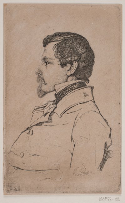 Portrét Jacoba Kornerupa od Johan Frederik Busch