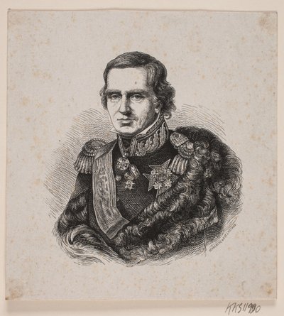 Neznámá armáda s hvězdou švédského velkokříže od Johan Frederik Rosenstand