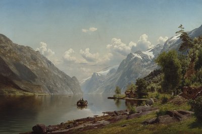 Z Hardangerfjordu od Johan Fredrik Eckersberg