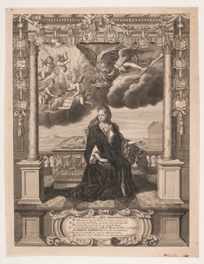 Birgitte Rosenkrantz, rozená Skeel od Johan Friedlein