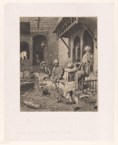 Kouření turečtí muži od Johan Georg Otto graf von Rosen