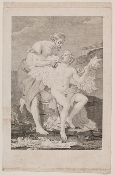 Daedalus a Ikaros od Johan Georg Preisler