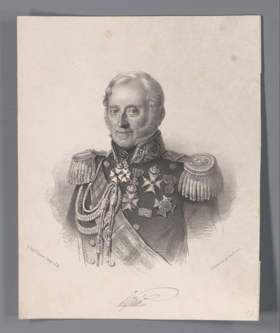 Portrét Jana Coenraada Koopmana od Johan Hendrik Hoffmeister