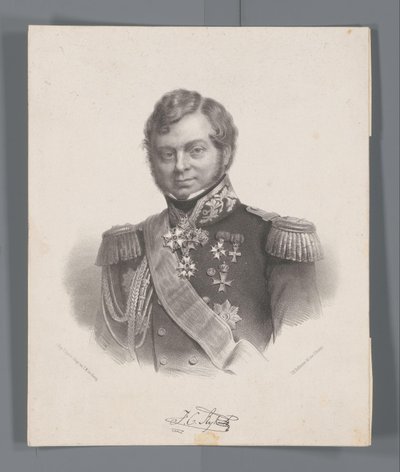 Portrét říše Julia Konstantina od Johan Hendrik Hoffmeister