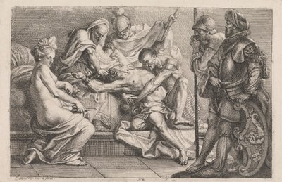 Samson přemožený Pelištejci od Johan Joseph Zoffany