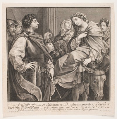 David a Abigail od Johan Martin Preisler