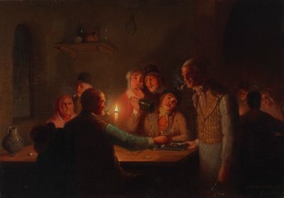 Scéna Dutch Tavern, 1846. od Johan Mengels Culverhouse