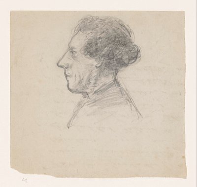 Portrét neznámého od Johan Michaël Schmidt Crans