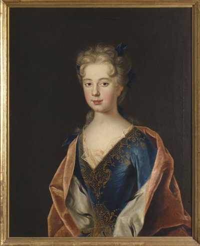 Princezna Anne Leszczynska - Portrét princezny Anny Leszczynské (1699-1717), Starbus, Johan (1679-1724). Olej na plátně od Johan Starbus
