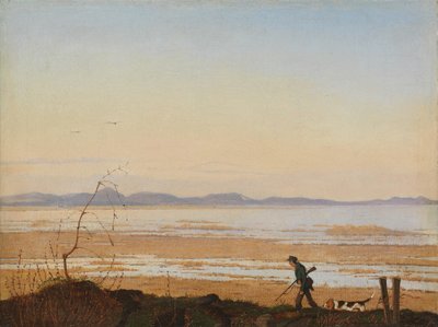 Večer u jezera Arresø, ca. 1837. od Johan Thomas Lundbye