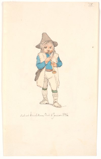Lille "pifferaro" od Johan Thomas Lundbye