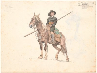 Hraboš Ridende od Johan Thomas Lundbye
