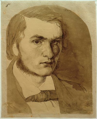 Autoportrét od Johan Thomas Lundbye
