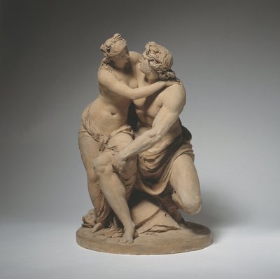 Venuše a Anchises od Johan Tobias Sergel