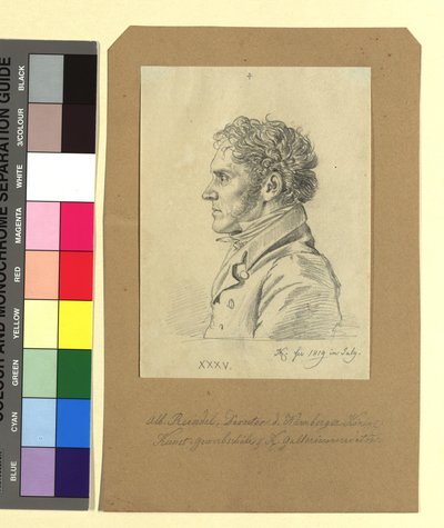 Albert Reindel (1784-1853), rytec od Johann Adam Klein