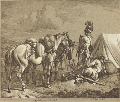Rakouští dragouni od Johann Adam Klein