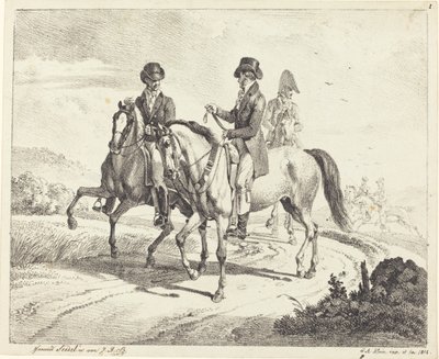Výlet na koni od Johann Adam Klein