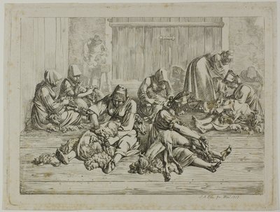 Střih ovcí od Johann Adam Klein
